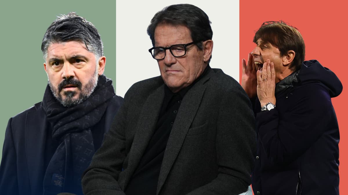 Gennaro Gattuso, Fabio Capello, Antonio Conte, Italy