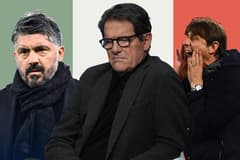 Gennaro Gattuso, Fabio Capello, Antonio Conte, Italy