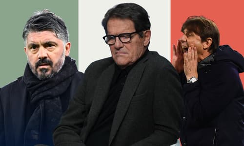 Gennaro Gattuso, Fabio Capello, Antonio Conte, Italy