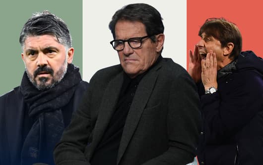 Gennaro Gattuso, Fabio Capello, Antonio Conte, Italy