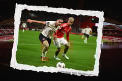 Omari Hutchinson of Nottingham Forest blamed his face cream for not being able to see against Midtjylland in the Europa League