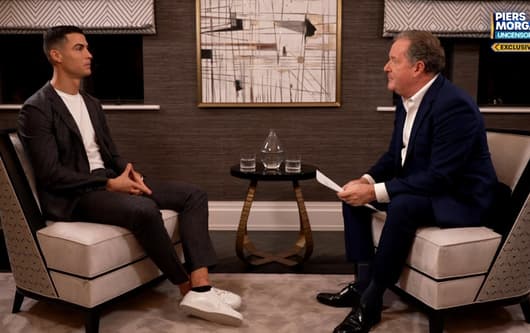 Cristiano Ronaldo, Piers Morgan