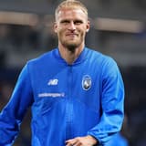Atalanta v Lazio, Coppa Italia football, Bergamo, Italy Bergamo, Italy. 22nd April 2026. Mitchel Bakker of Atalanta seen at the Frecciarossa Coppa Italia 2025 2026 semifinal second leg match between Atalanta and Lazio at New Balance Arena in Bergamo...