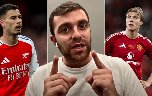 Fabrizio Romano, Rasmus Hojlund, Gabriel Martinelli