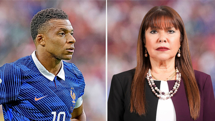 Mbappe clashed with Amarilla over social media