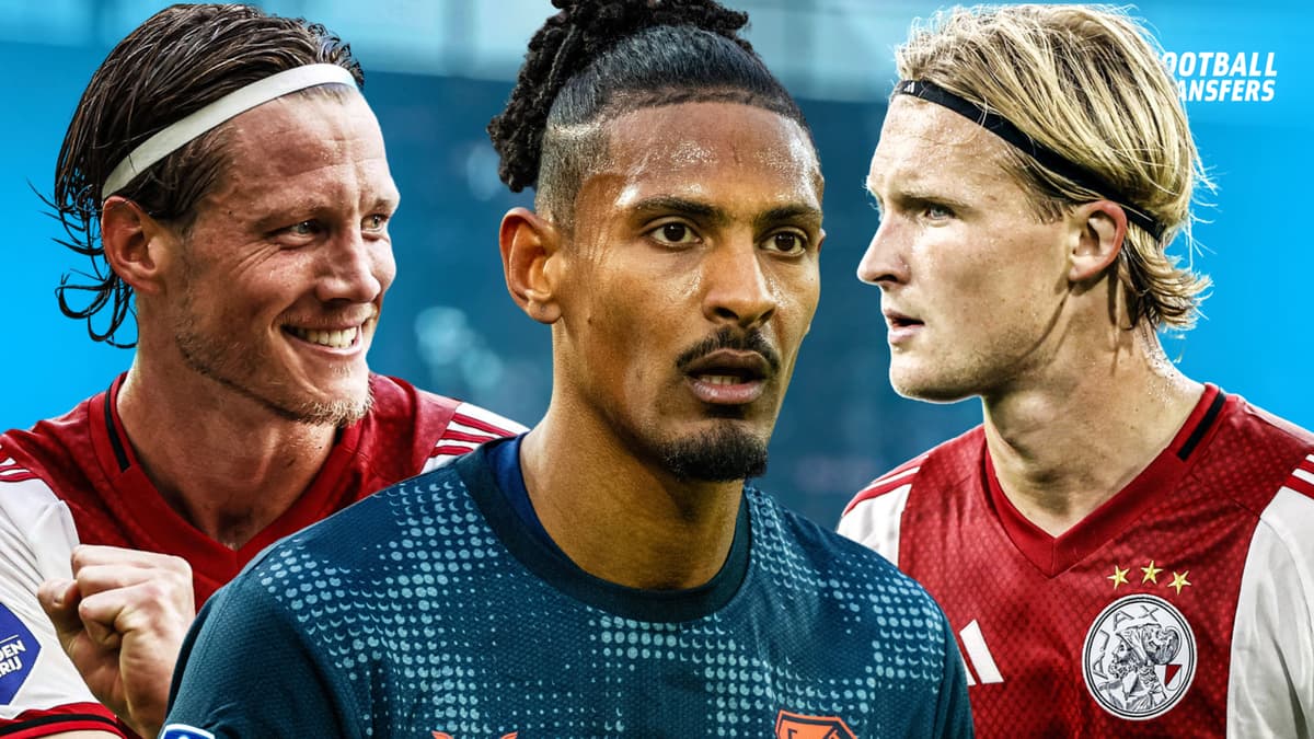 Wout Weghorst, Kasper Dolberg, Sebastien Haller