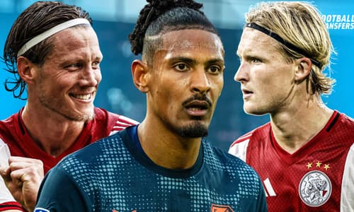 Wout Weghorst, Kasper Dolberg, Sebastien Haller
