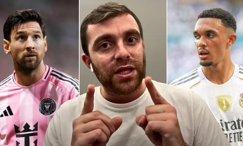 Fabrizio Romano, Lionel Messi, Trent Alexander-Arnold