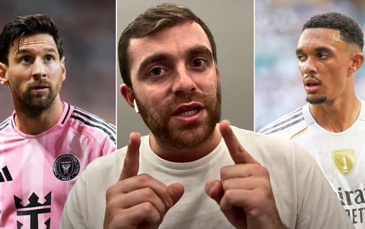 Fabrizio Romano, Lionel Messi, Trent Alexander-Arnold