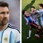 Lionel Messi & Argentina's World Cup final brawl