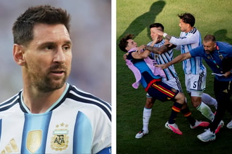 Lionel Messi & Argentina's World Cup final brawl