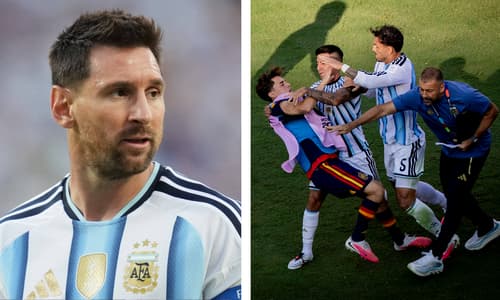 Lionel Messi & Argentina's World Cup final brawl