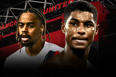 Marcus Rashford, Bradley Barcola, Man Utd