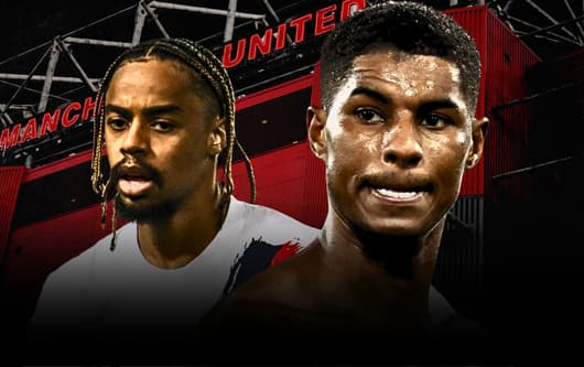 Marcus Rashford, Bradley Barcola, Man Utd