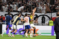 Matteo Guendouzi, Fenerbahce vs Lyon brawl
