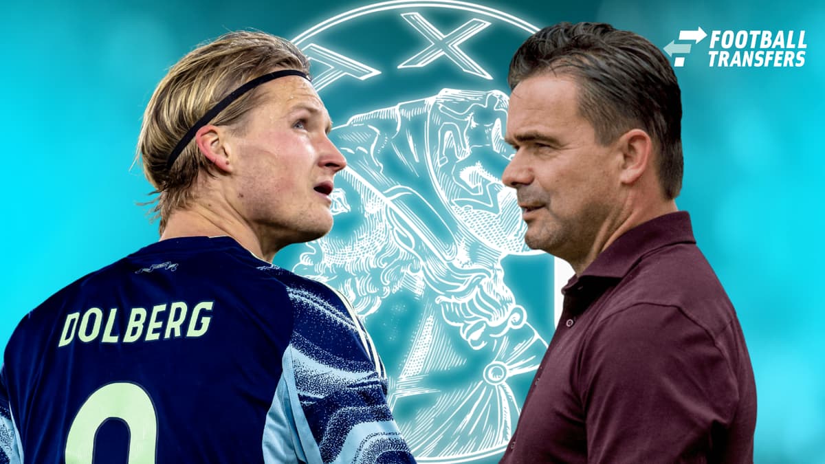 Kasper Dolberg, Marc Overmars, Ajax