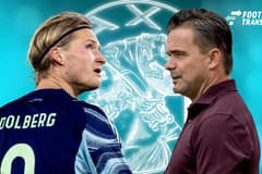 Kasper Dolberg, Marc Overmars, Ajax