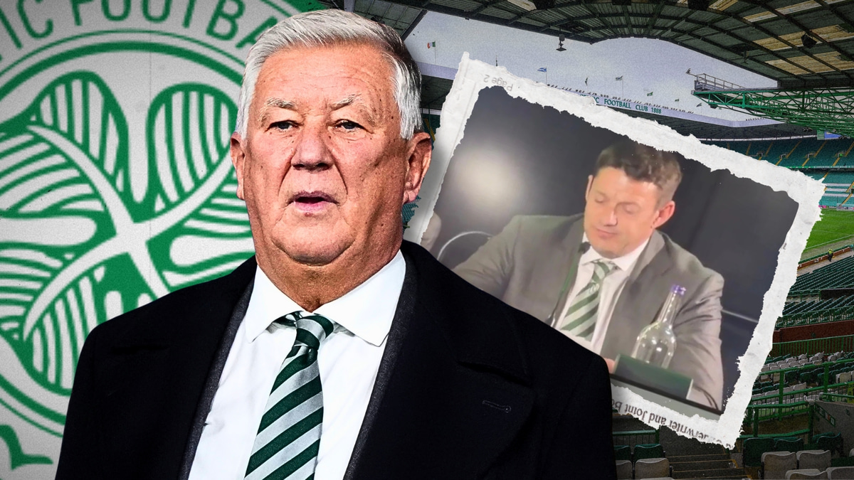 Celtic chairman Peter Lawwell, Ross Desmond