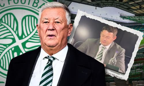 Celtic chairman Peter Lawwell, Ross Desmond