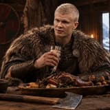 Erling Haaland, viking life
