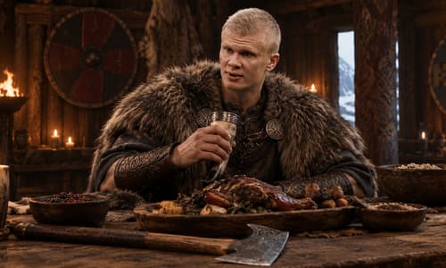 Erling Haaland, viking life