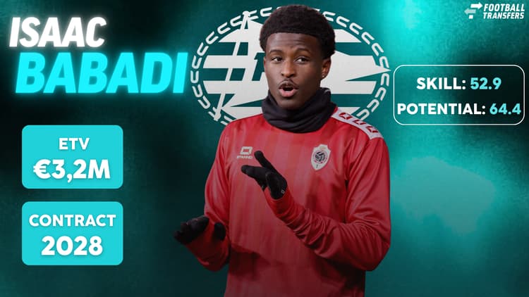 Isaac Babadi bij PSV