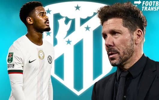 Jorrel Hato, Diego Simeone, Atlético Madrid