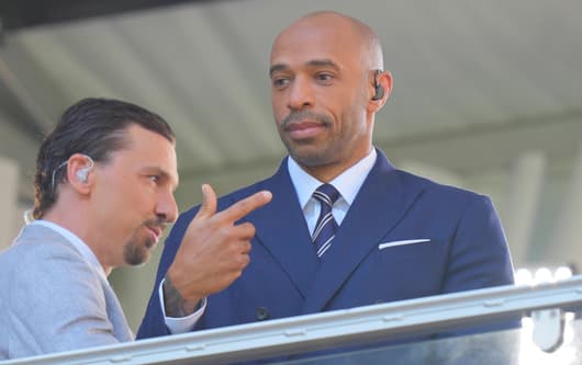Thierry Henry, Arsenal legend works with Zlatan Ibrahimovic as a pundit for Fox Sports at the 2026 World Cup