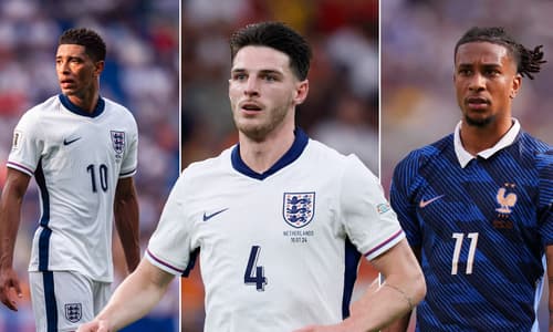 Jude Bellingham, Declan Rice, Michael Olise