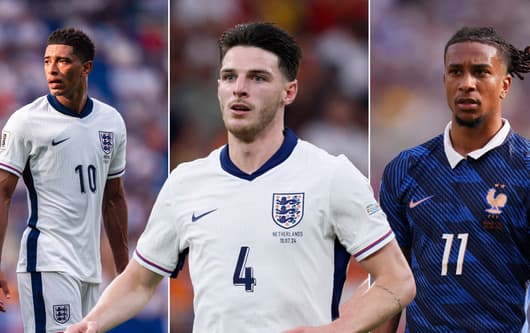 Jude Bellingham, Declan Rice, Michael Olise