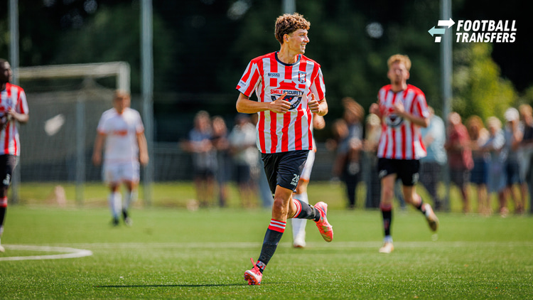 Saro Bulterman is sinds dit seizoen een vaste waarde bij 'zijn HVV Hollandia'. 