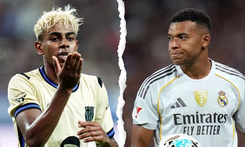 Lamine Yamal, Kylian Mbappe, Barcelona, Real Madrid