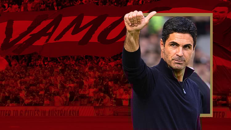 Arsenal boss Mikel Arteta