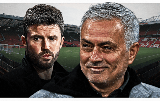 Michael Carrick, Jose Mourinho, Man Utd