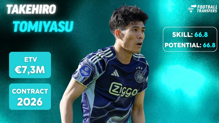 Takehiro Tomiyasu bij Ajax