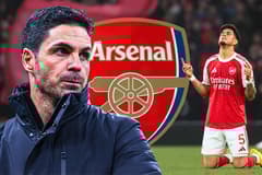 Mikel Arteta, Piero Hincapie, Arsenal, 2025/26