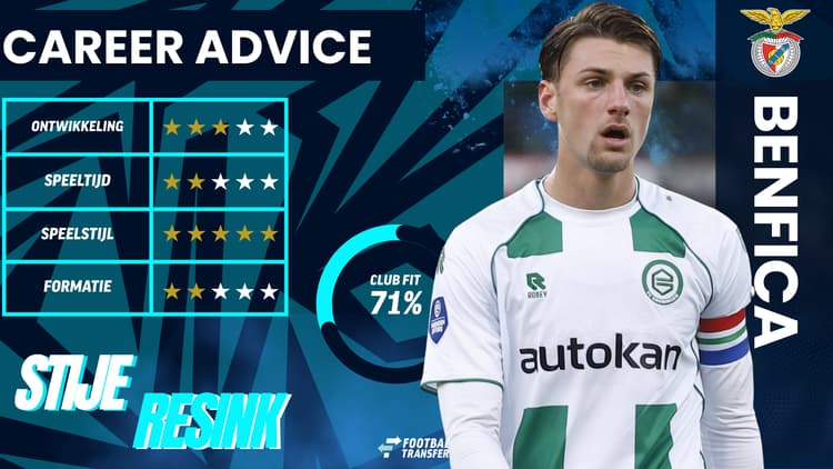 De Club Fit van Stije Resink met Benfica.