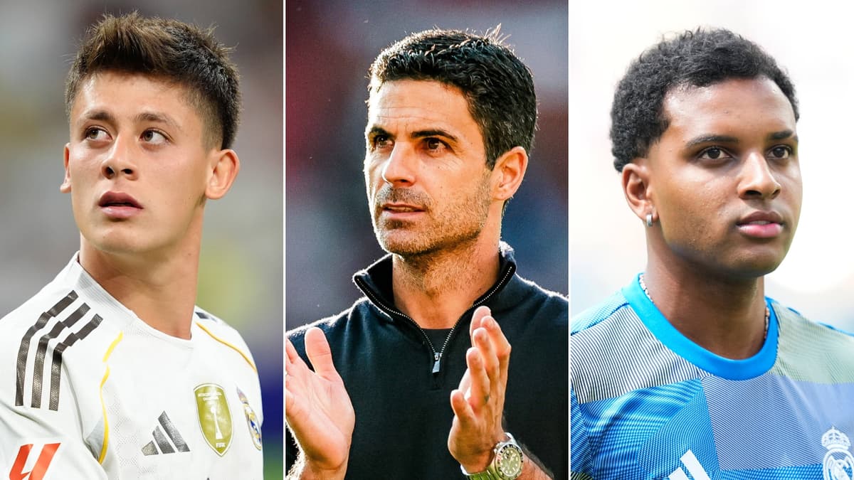 Arda Guler, Mikel Arteta, Rodrygo