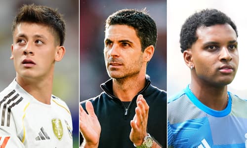 Arda Guler, Mikel Arteta, Rodrygo