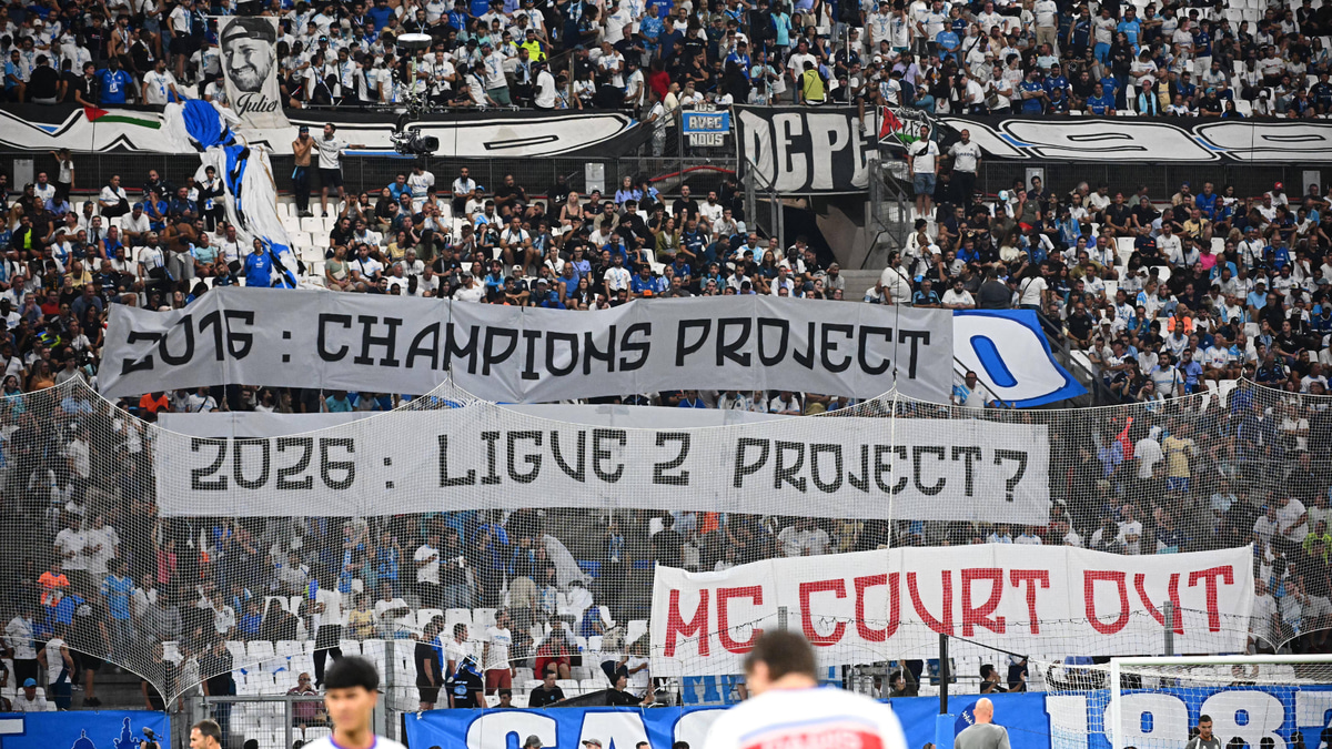 Marseille fans