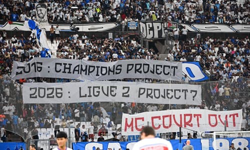 Marseille fans
