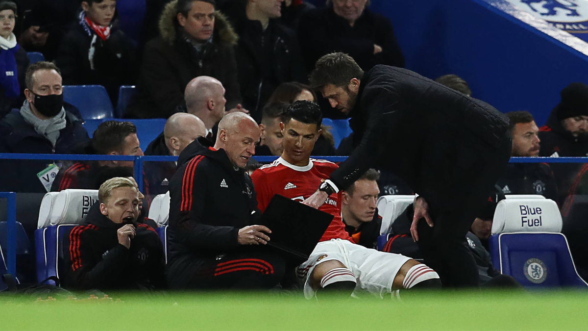 Cristiano Ronaldo, Michael Carrick, Man Utd