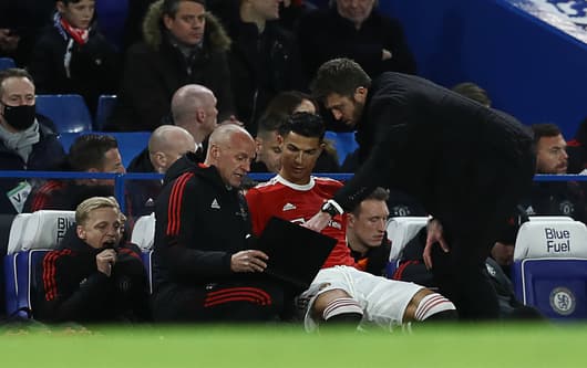 Cristiano Ronaldo, Michael Carrick, Man Utd