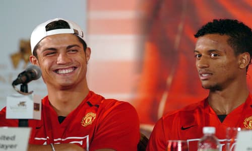 Ronaldo, Nani, Man Utd