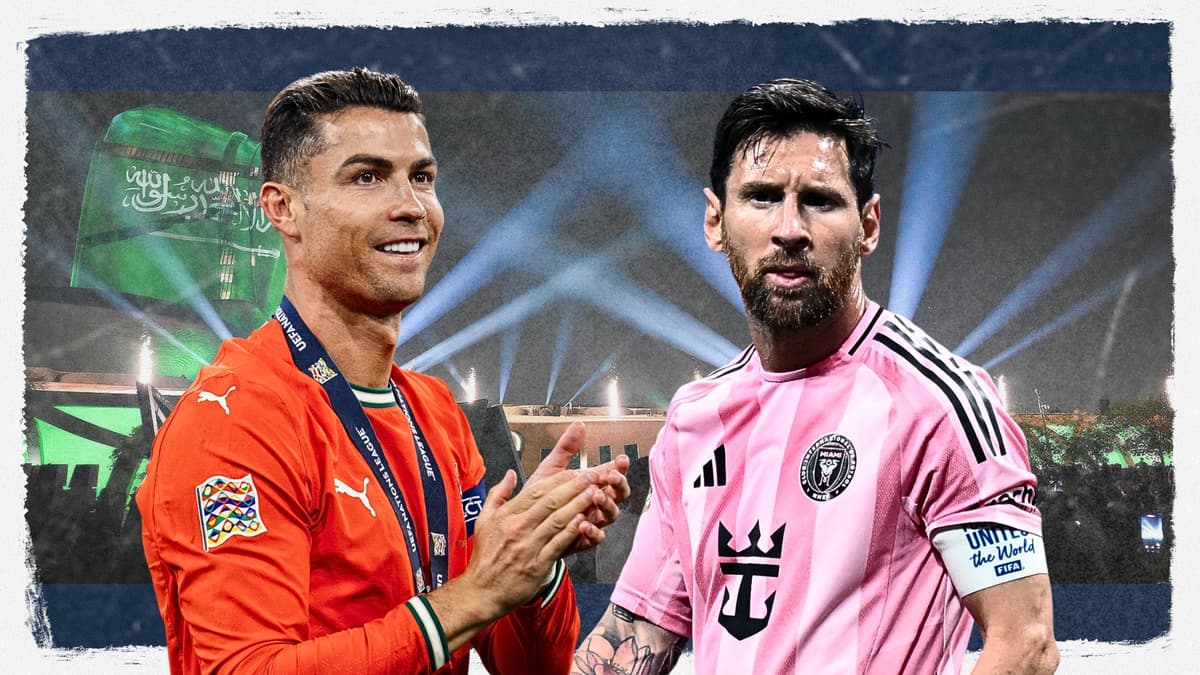 Cristiano Ronaldo, Lionel Messi, Saudi Arabia