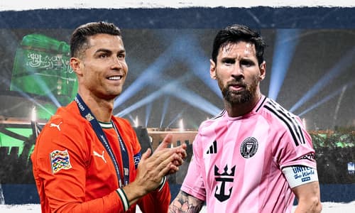Cristiano Ronaldo, Lionel Messi, Saudi Arabia