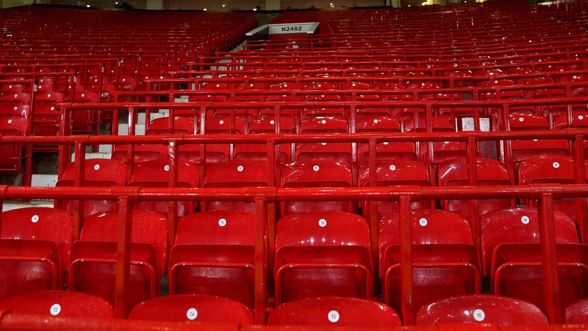 Man Utd, Old Trafford, safe standing area