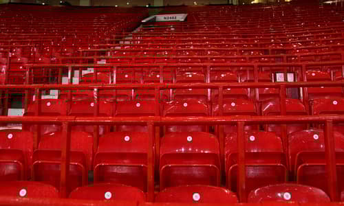 Man Utd, Old Trafford, safe standing area