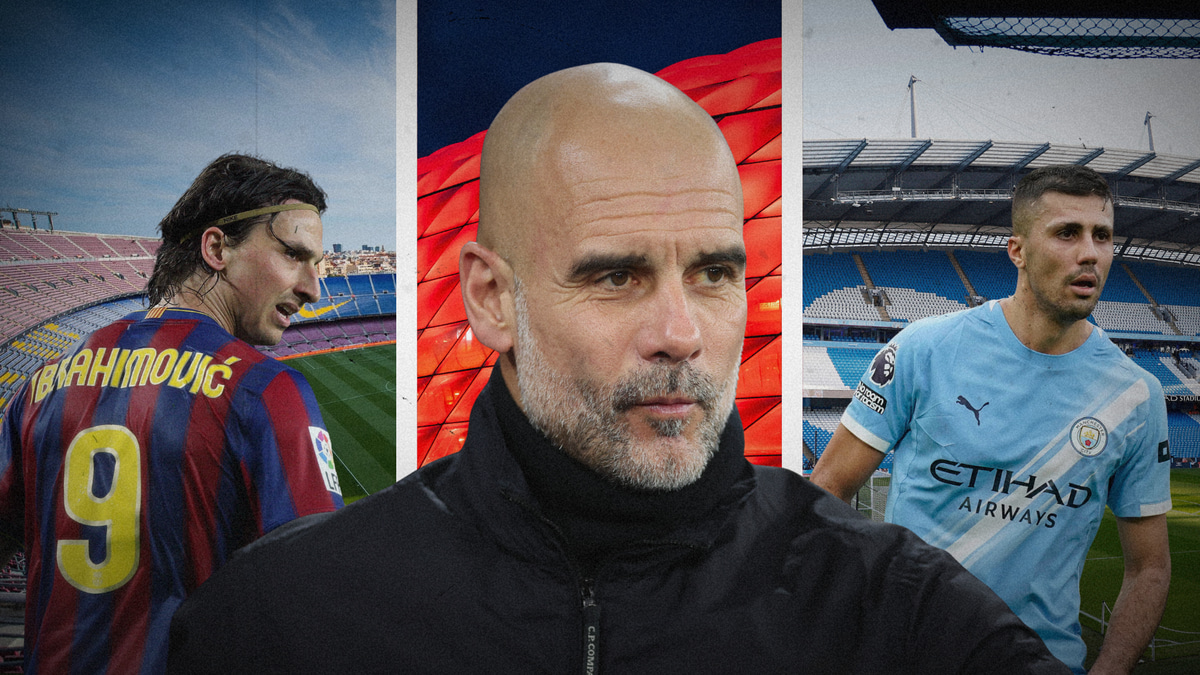 Pep Guardiola Zlatan Ibrahimovic Rodri