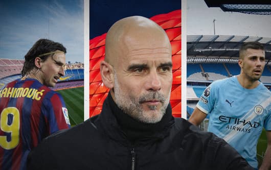 Pep Guardiola Zlatan Ibrahimovic Rodri